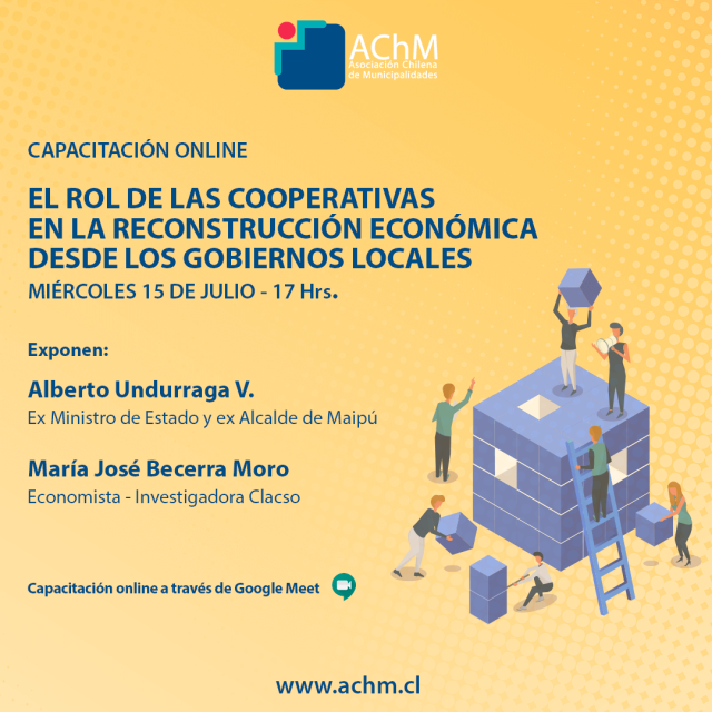 Exposición: «El rol de las cooperativas en la reconstrucción económica desde los gobiernos locales»