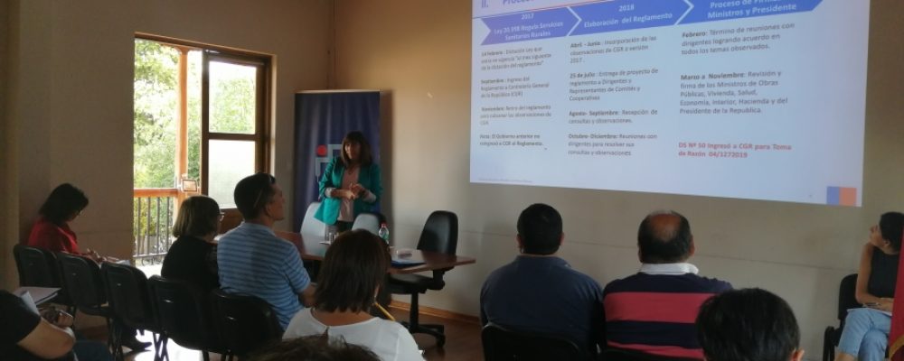 AChM realiza capacitación de APR en María Pinto