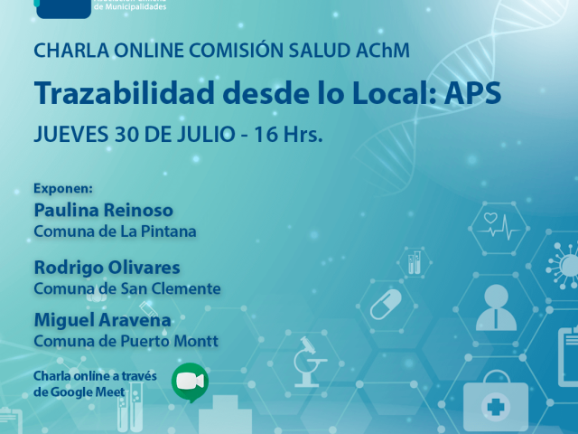 Charla online: «Experiencia y Trazabilidad, desde lo local: APS»