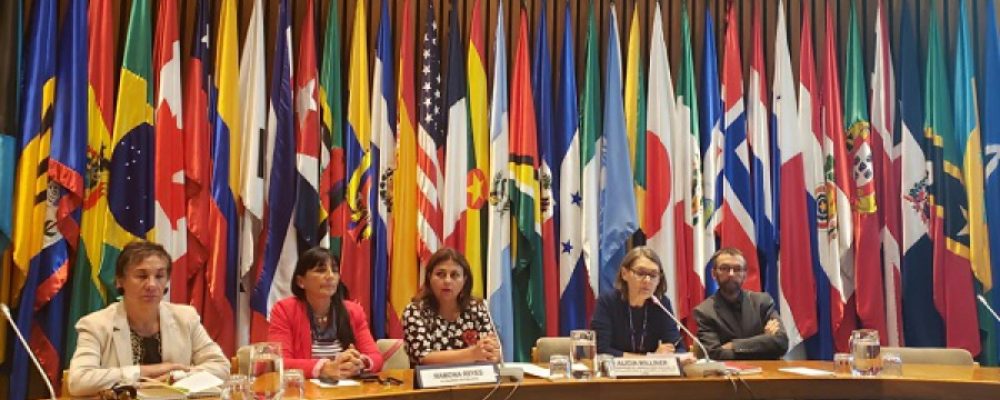 Presidenta de Comisión de Género y Equidad de la AChM expone en la Cepal