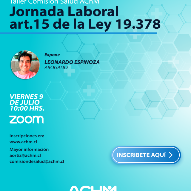 Taller «Jornada Laboral, art.15 de la Ley 19.378»