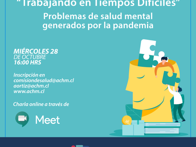 Charla online gratuita “Trabajando en Tiempos Difíciles”