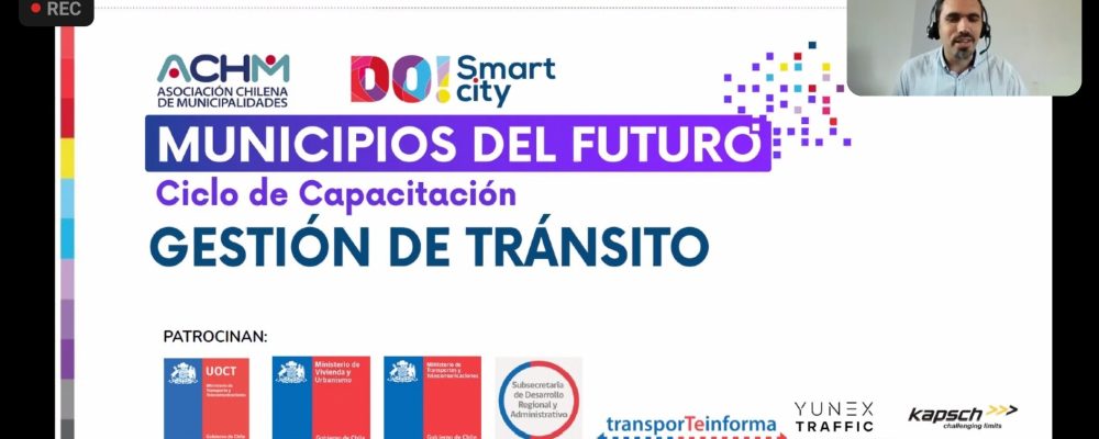 Expertos en tránsito y movilidad se dieron cita en ciclo de capacitación virtual Municipios del Futuro: Gestión de Tránsito con foco en movilidad