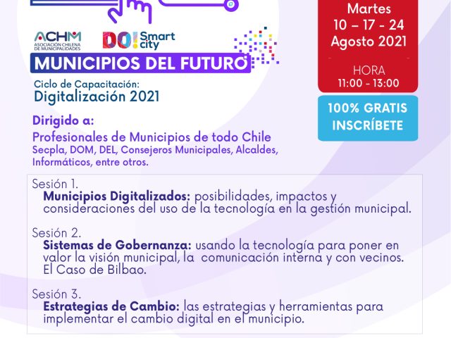 Programa Municipios del Futuro: Ciclo de Capacitación Digitalización