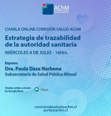 Charla sobre trazabilidad organizada por la Comisión de Salud de la AChM logró reunir a cerca de dos centenares de funcionarios de la APS