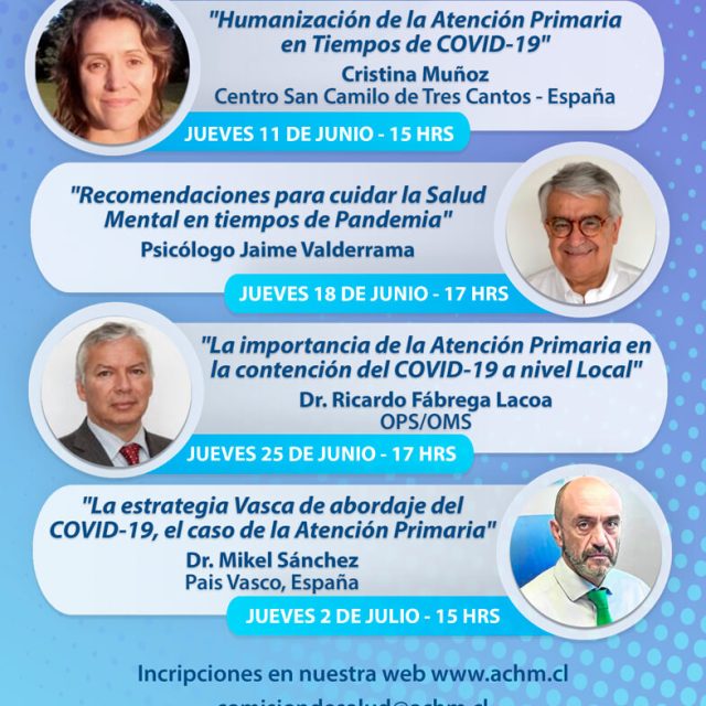 Ciclo de Charlas Comisión de Salud AChM