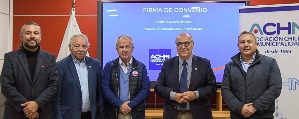 ACHM firma convenio de colaboración con el Comité Olímpico de Chile