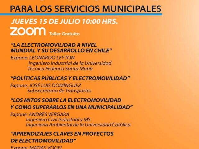 Seminario: “Electromovilidad para los servicios municipales”