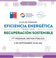 7° Webinar: “Eficiencia energética para la recuperación sostenible: Sector Público”