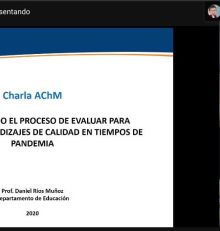 Charla sobre educación acaparó la atención de 200 profesionales de la educación municipal