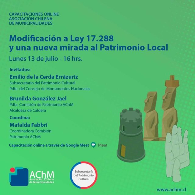 Curso «Modificación a Ley 17.288 y una nueva mirada al Patrimonio Local»