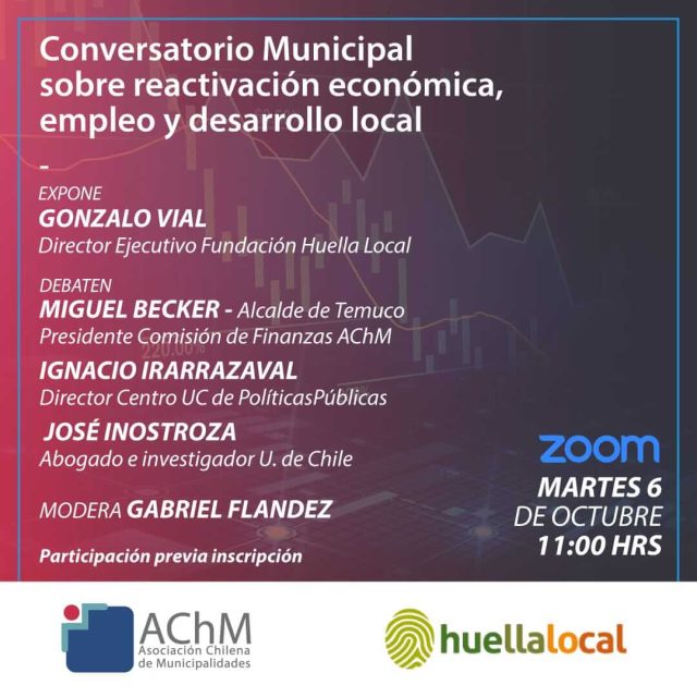 Conversatorio municipal sobre reactivación económica, empleo y desarrollo local