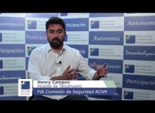 Metas y objetivos comisión de Seguridad Ciudadana AChM-Henry Campos, Presidente Comisión de Seguridad Ciudadana, AChM