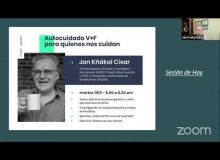 Sesión #1 de Autocuidado V+F con Jan Kñákal Císar. Martes 19/5/2020, 8:00 am